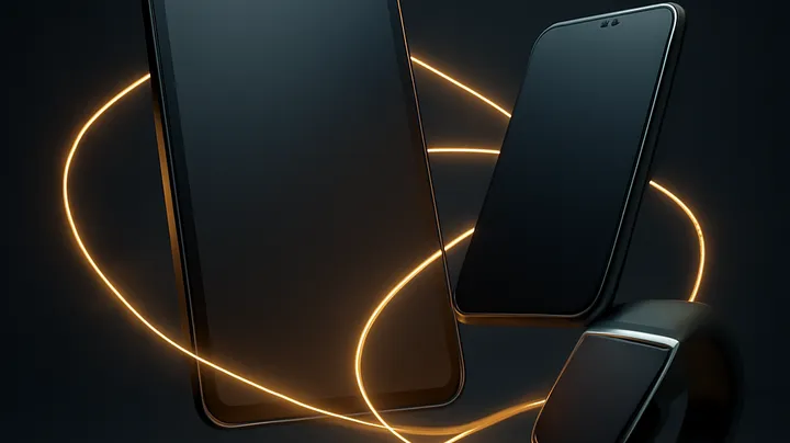 89DB COM Multiple devices floating in harmony